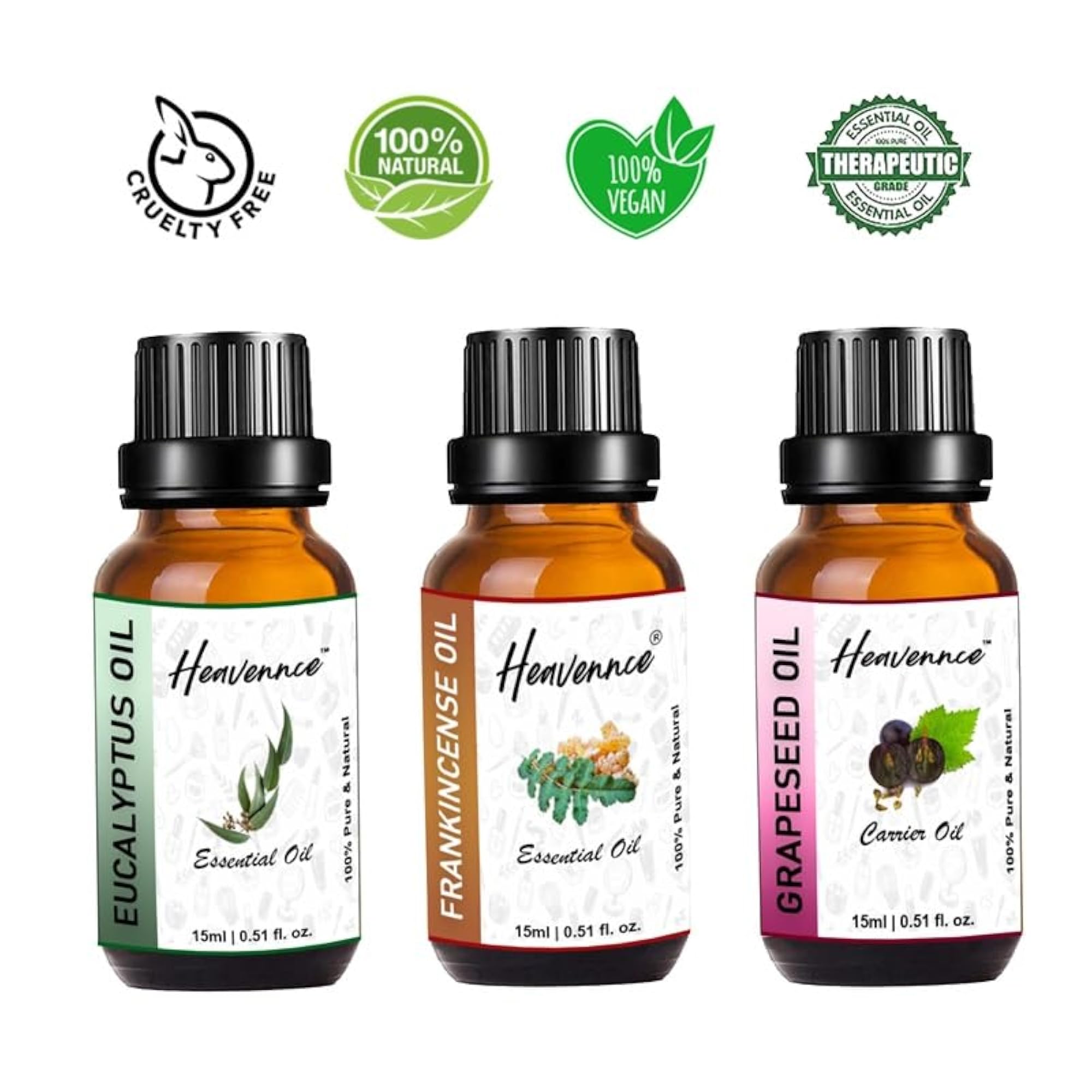 Essential Oil Set for Aromatherapy